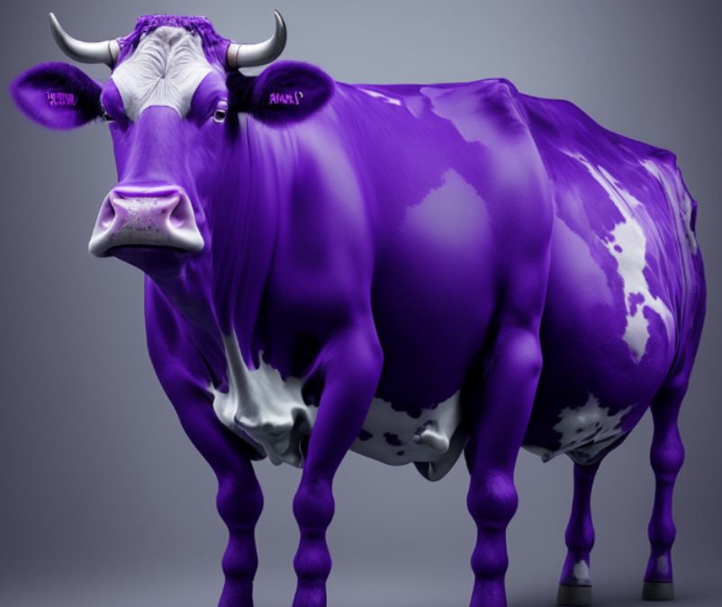 Blog April: Purple Cow